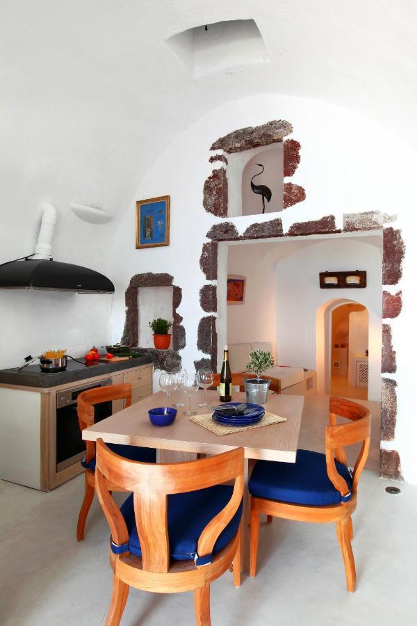 Menias Cave House Oía Quarto foto